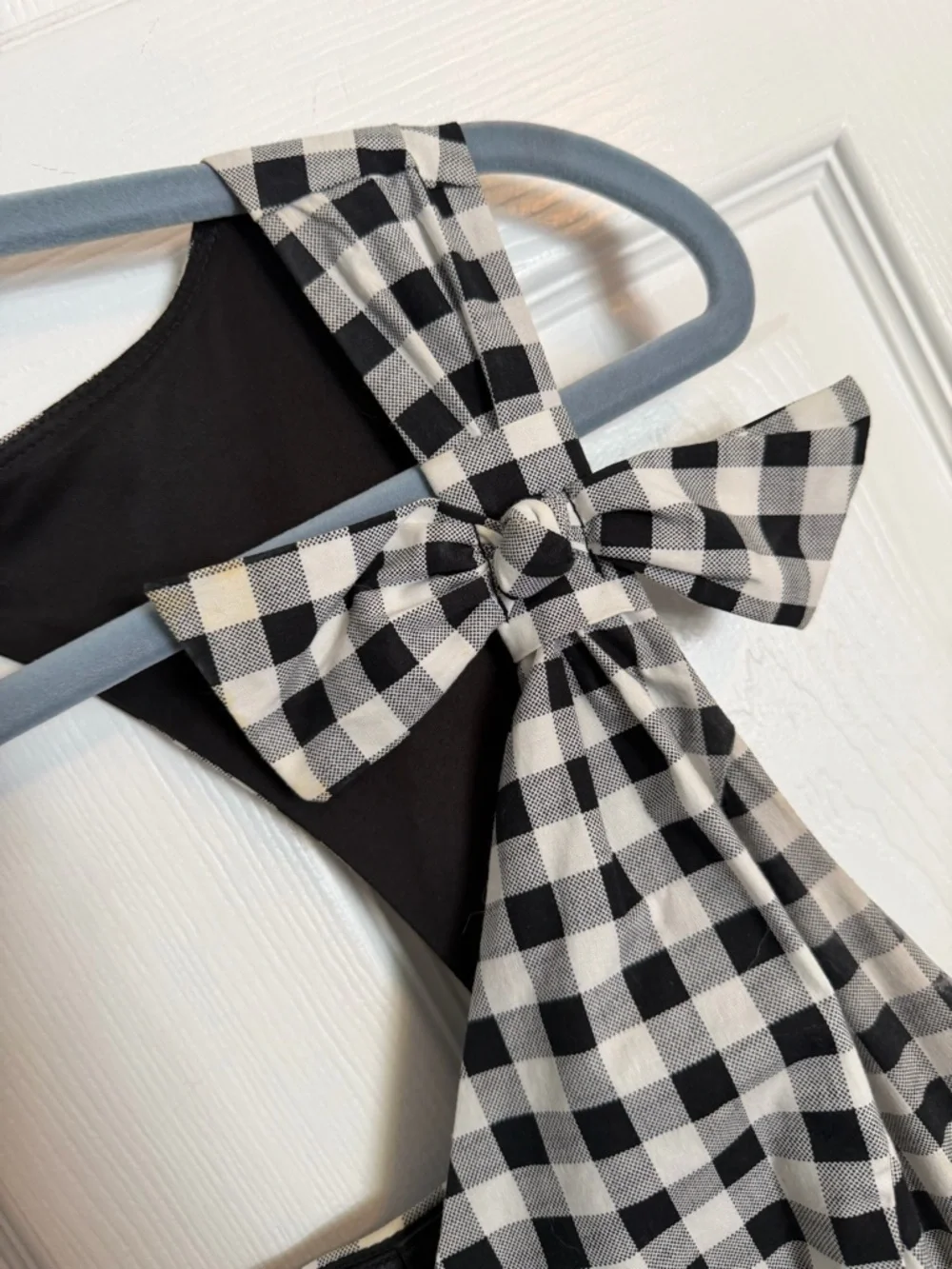 Torrid Retri Chic Black and White Gingham Dress Pinup - Picture 6 of 6